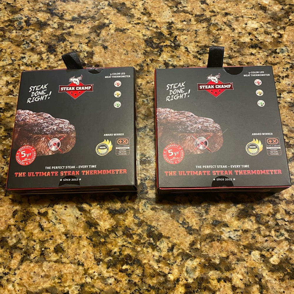 Black Steak Thermometer